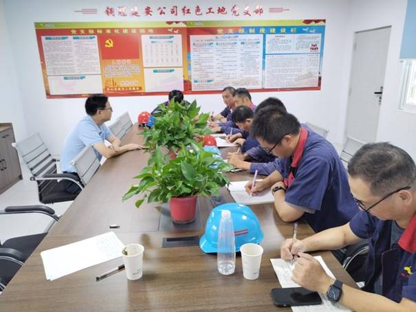 公司開展第三季度安全、環(huán)保、消防綜合檢查 